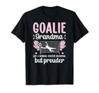 Soccer Goalie Grandma Soccer Keeper T-Shirt - Minimalist Print Men Women