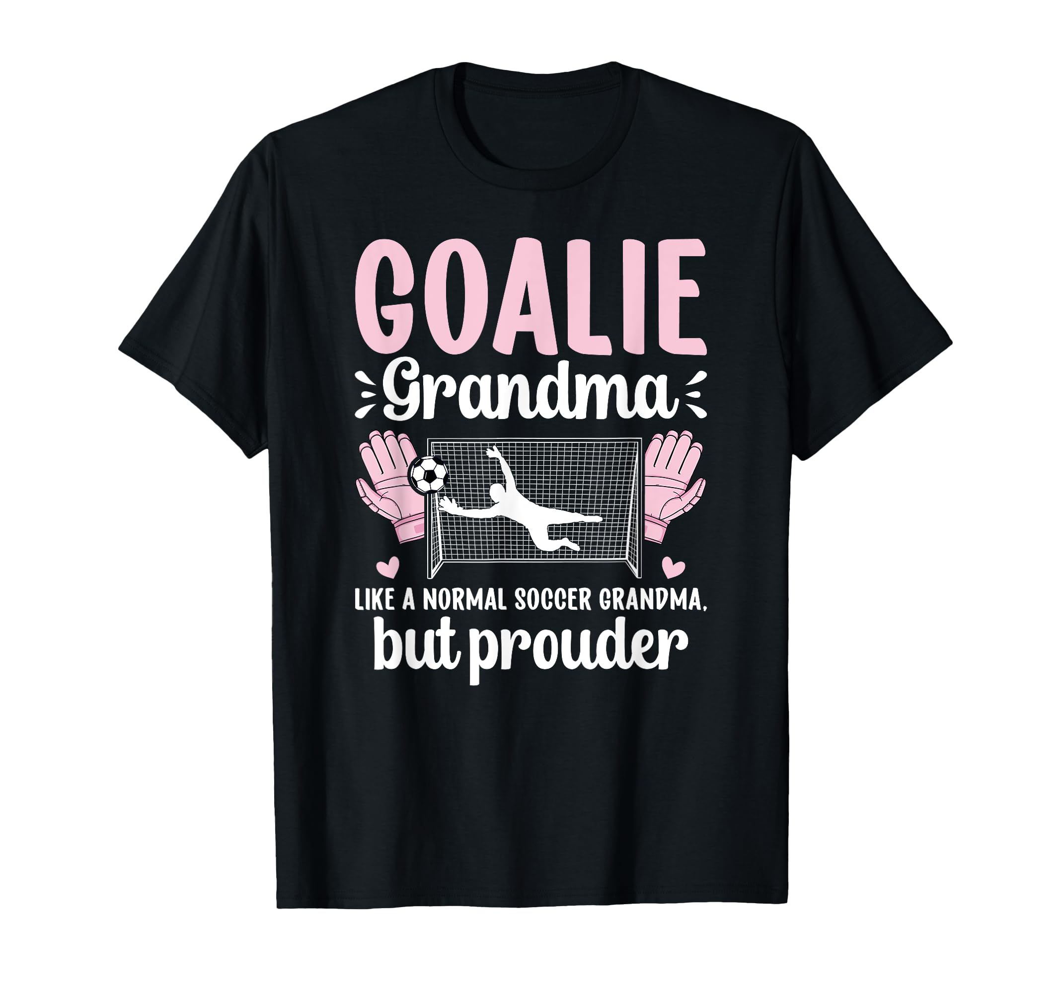 Soccer Goalie Grandma Soccer Keeper T-Shirt - Minimalist Print Men Women