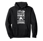 My Favorite Hockey Goalie Cousin Hockey Hoodie - Graphic Print Men Women