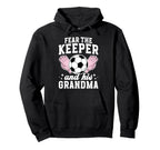 Funny Soccer Keeper Grandma Soccer Hoodie - Unique Graphic Men Women