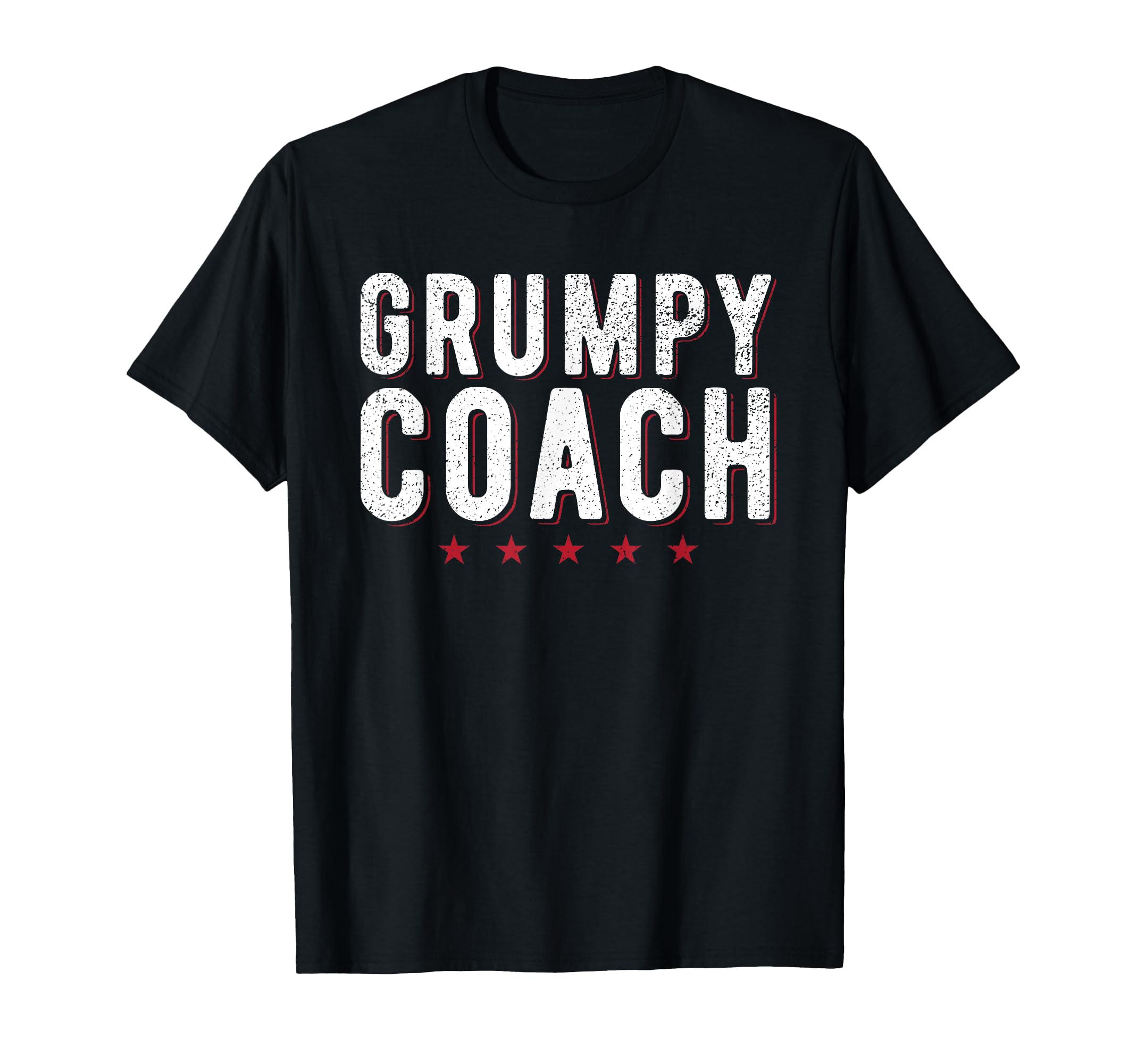 Grumpy Coach Funny Sports Coach T-Shirt - Fun Novelty Design for Adults
