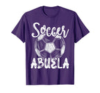 Soccer Abuela Family Matching Team T-Shirt - Minimalist Print for Adults