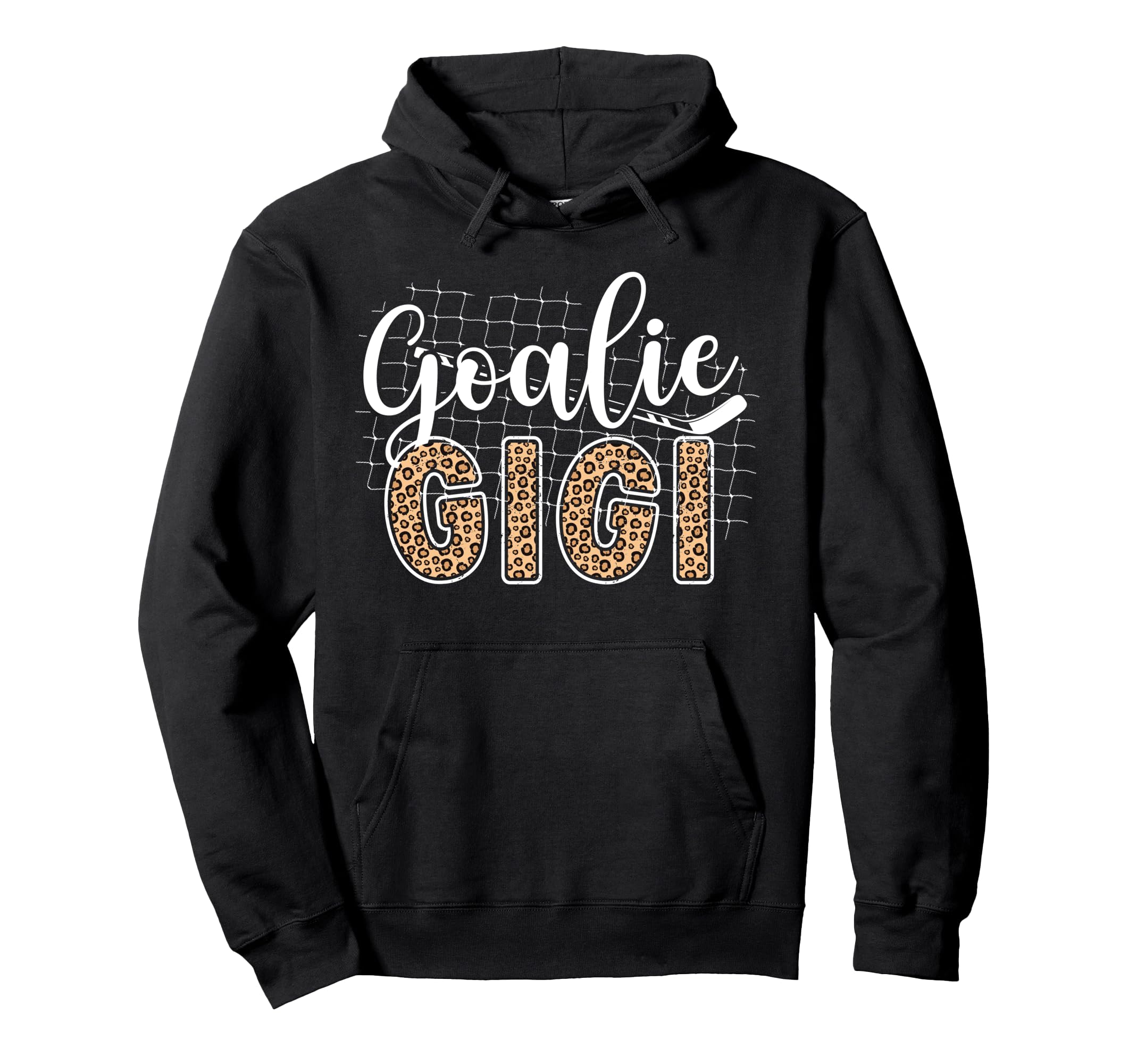Ice Hockey Goalie Gigi Hockey Keeper Hoodie - Minimalist Print Men Women