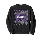 Cheer Nana My Favorite Sweatshirt - Fun Novelty Design Men Women