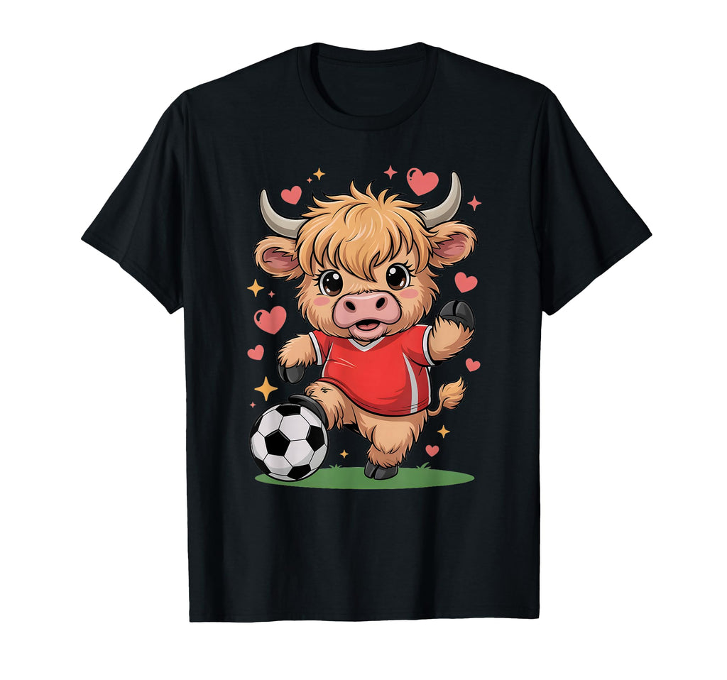 Kawaii Soccer Heifer Just Who Loves T-Shirt - Streetwear Style for Adults