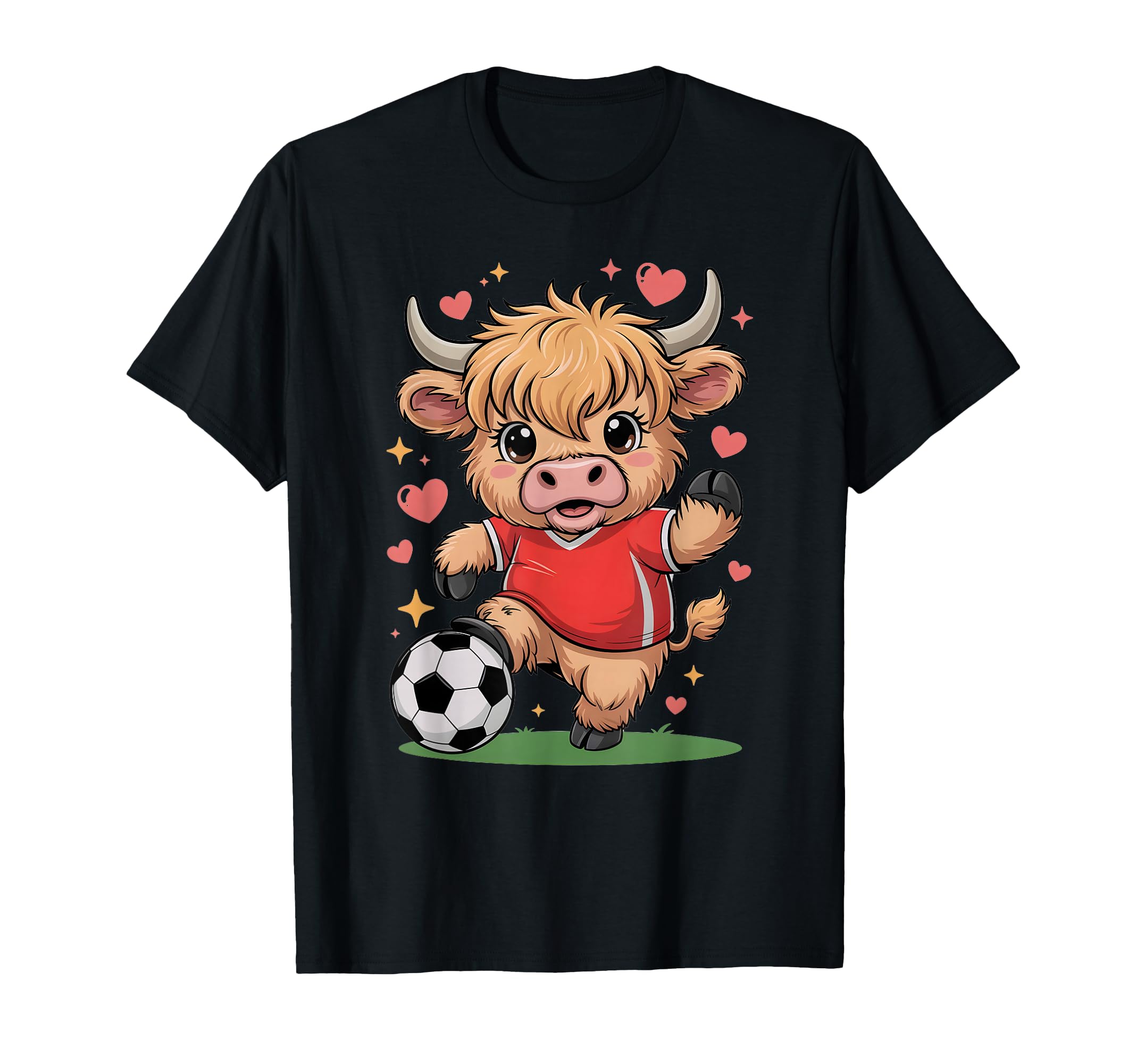 Kawaii Soccer Heifer Just Who Loves T-Shirt - Streetwear Style for Adults