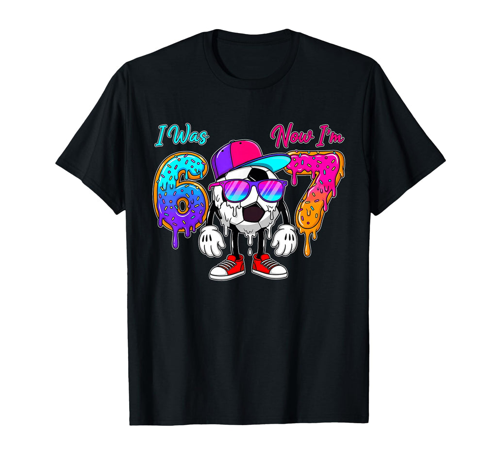 I Was 6 Now Im 7 Years Old Soccer 6 T-Shirt - Aesthetic Graphic Men Women