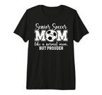 Soccer Senior Mom 2026 Soccer Senior T-Shirt - Aesthetic Graphic Unisex