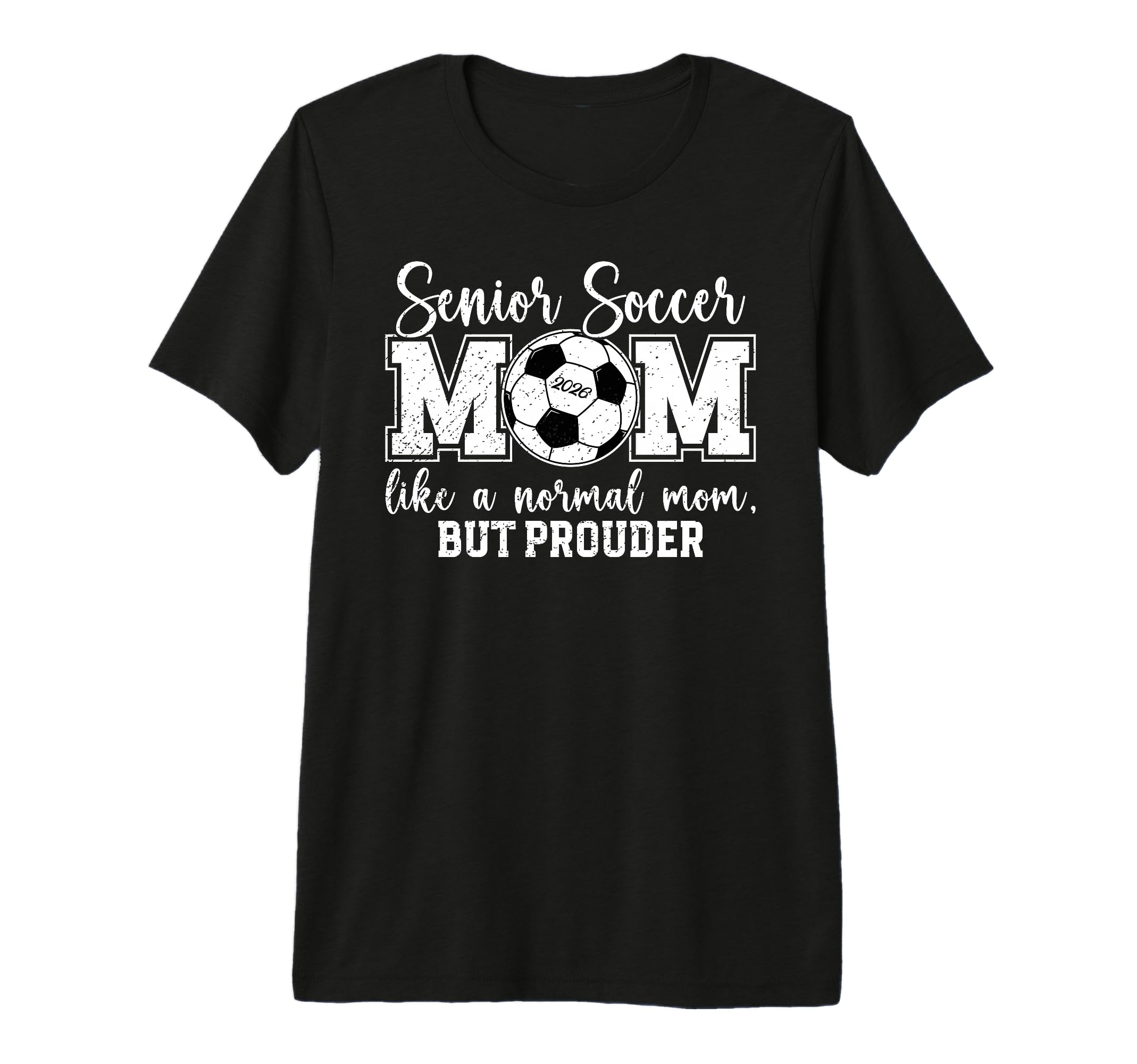 Soccer Senior Mom 2026 Soccer Senior T-Shirt - Aesthetic Graphic Unisex