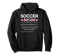 Soccer Mom Definition Funny Hoodie - Custom Art Print Unisex
