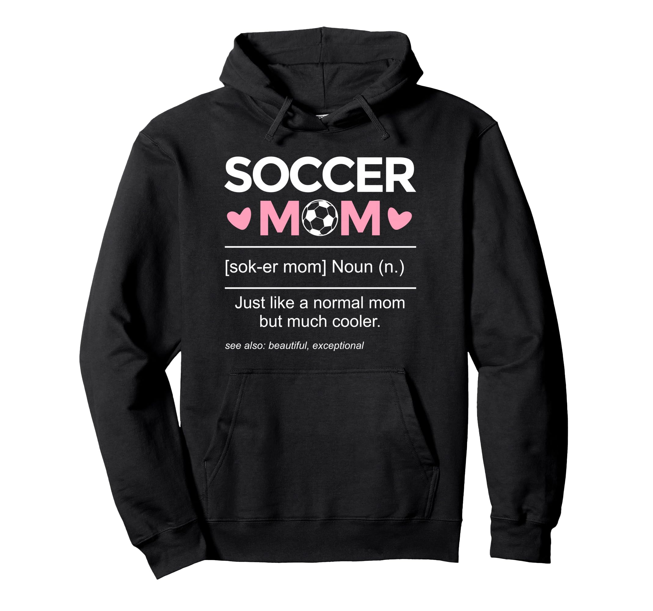 Soccer Mom Definition Funny Hoodie - Custom Art Print Unisex