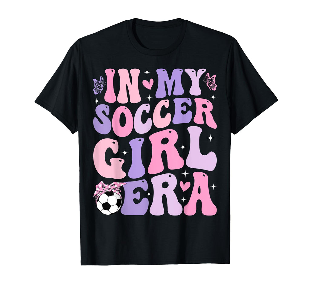 My Soccer Era Groovy Soccer T-Shirt - Fun Novelty Design Men Women