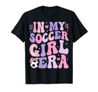 My Soccer Era Groovy Soccer T-Shirt - Fun Novelty Design Men Women