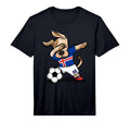 Dabbing Dog Iceland Soccer Jersey T-Shirt - Casual Everyday Wear Men Women