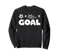 Funny Soccer Player Math Goal Sweatshirt - Casual Everyday Wear Men Women