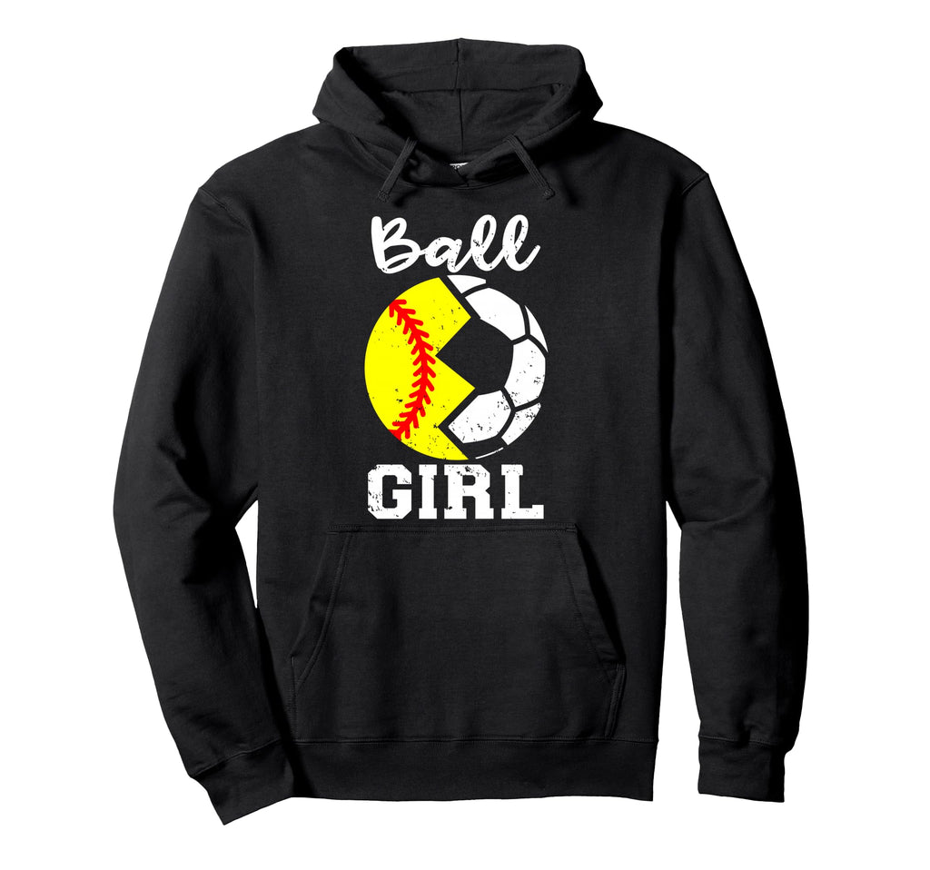 Ball Funny Softball Soccer Gameday Hoodie - Custom Art Print Unisex