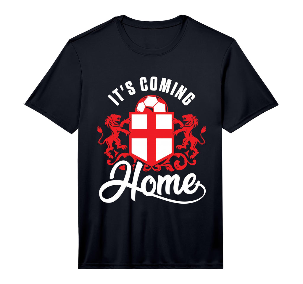 Football Player Coming Home England T-Shirt - Fun Novelty Design Unisex