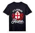 Football Player Coming Home England T-Shirt - Fun Novelty Design Unisex