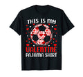 This Is My Valentine Soccer Pajama T-Shirt - Streetwear Style for Adults