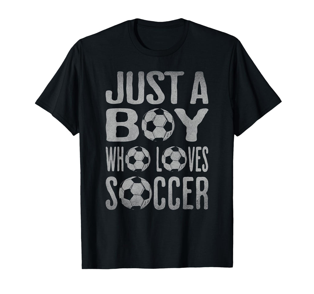 Just Who Loves Soccer Soccer Players T-Shirt - Custom Art Print Men Women