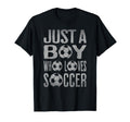 Just Who Loves Soccer Soccer Players T-Shirt - Custom Art Print Men Women