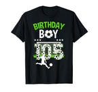 Birthday Soccer 105 Year Old Who Loves T-Shirt - Trendy Graphic Men Women