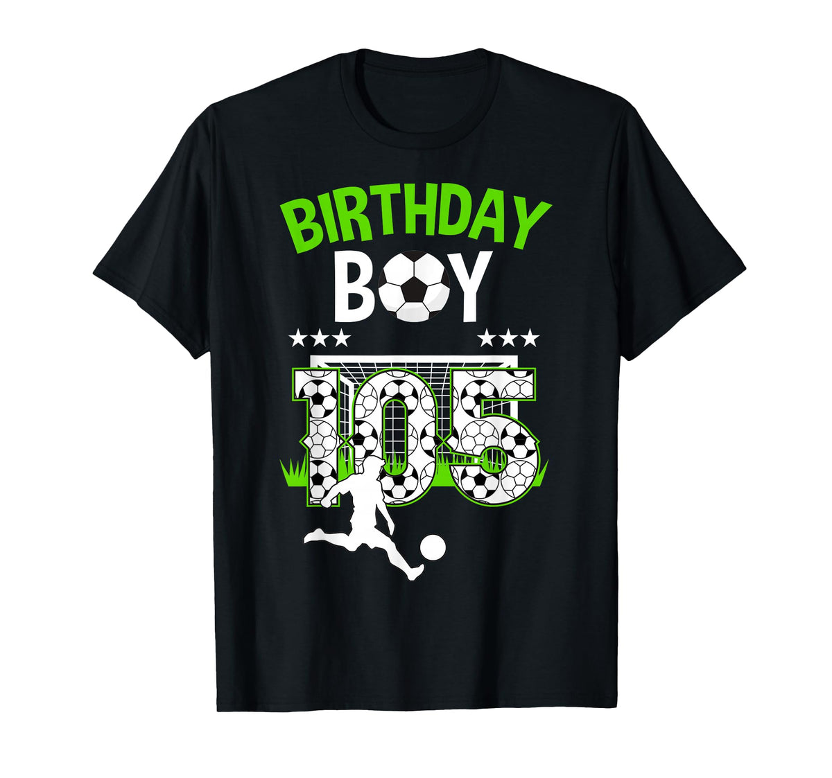 Birthday Soccer 105 Year Old Who Loves T-Shirt - Trendy Graphic Men Women