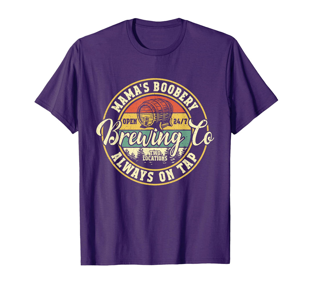 Mama Boobery Breastfeeding Brewery New T-Shirt - Unique Graphic for Adults