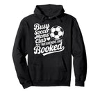 Goalkeeper Lover Game Player Busy Hoodie - Fun Novelty Design Unisex