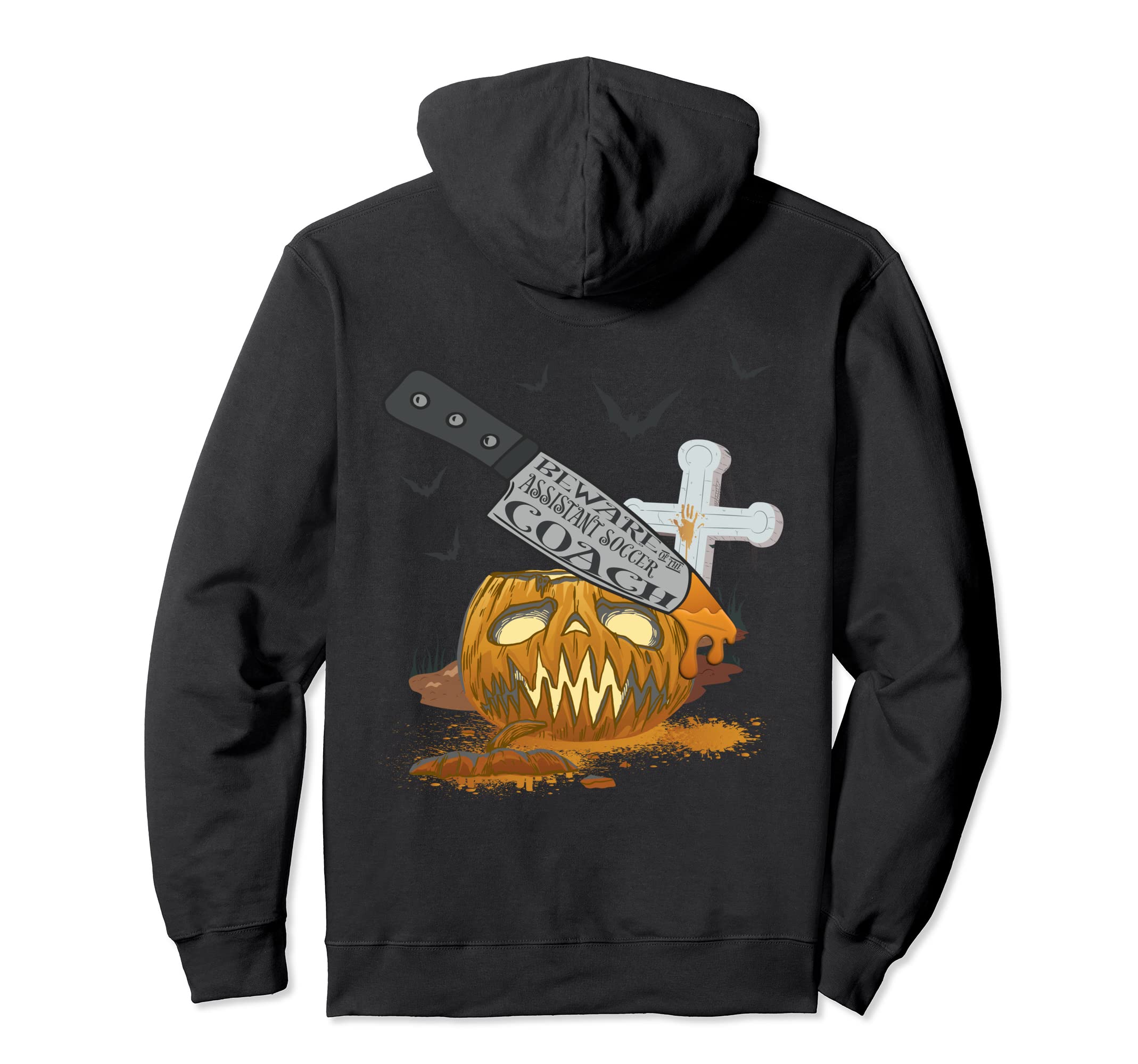 Assistant Soccer Coach Funny Halloween Hoodie - Novelty Apparel Men Women
