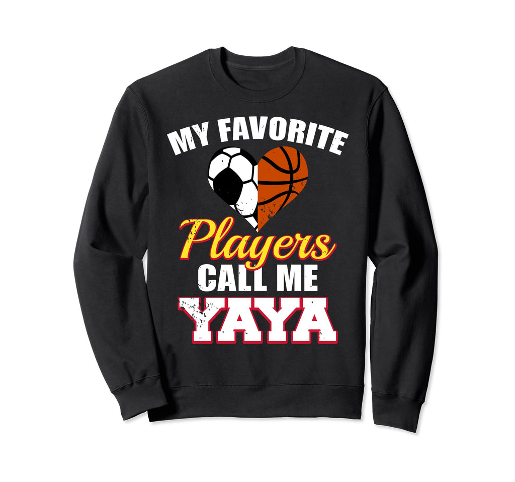 My Favorite Players Call Me Yaya Sweatshirt - Minimalist Print Unisex