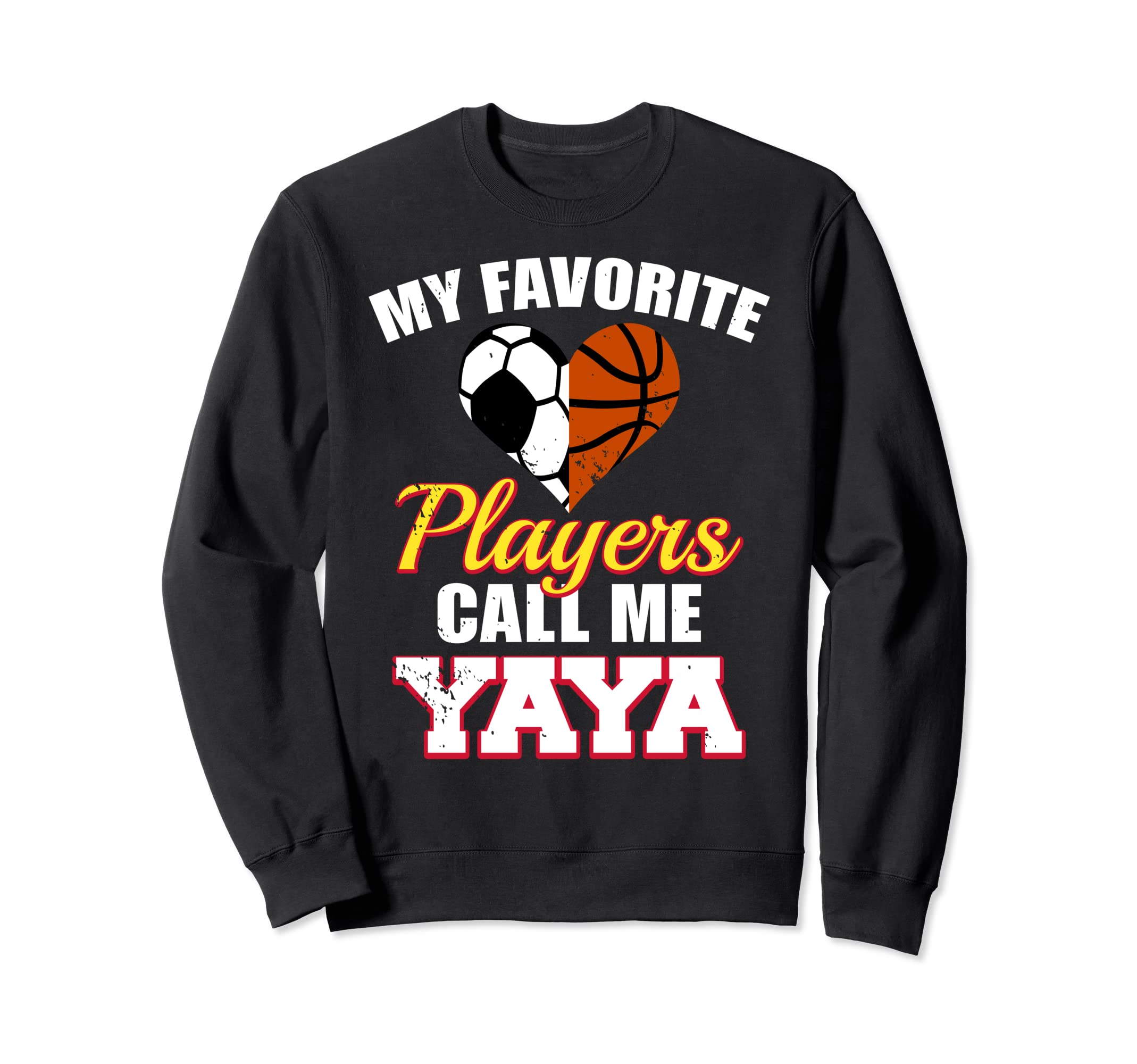 My Favorite Players Call Me Yaya Sweatshirt - Minimalist Print Unisex