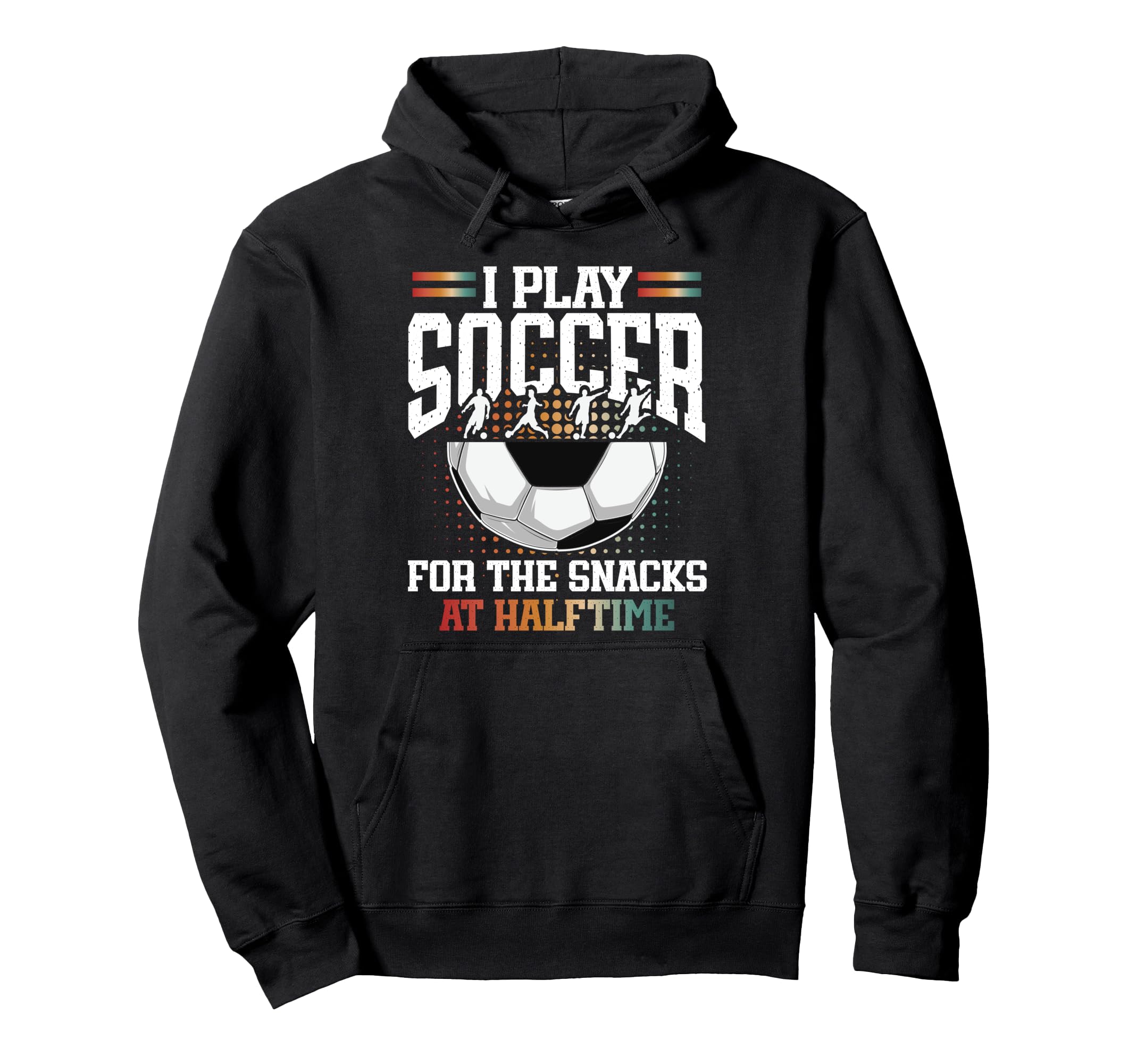 Unique Soccer Football Passion Hoodie - Minimalist Print for Adults