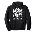 Mom Both Proud Soccer And Dance Hoodie - Casual Everyday Wear for Adults
