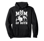 Mom Both Proud Soccer And Dance Hoodie - Casual Everyday Wear for Adults