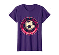 Ball Is Her World Soccer T-Shirt - Streetwear Style Men Women