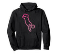 Soccer Silhouette Footballer Sport Hoodie - Minimalist Print Unisex