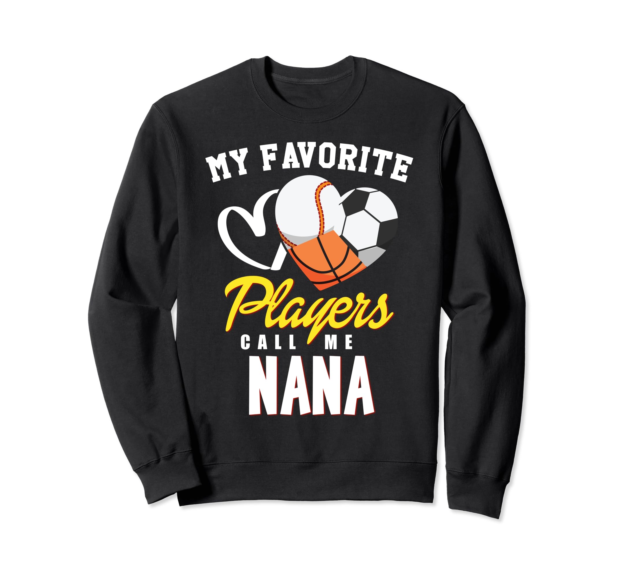 My Favorite Players Baseball Sweatshirt - Casual Everyday Wear Men Women