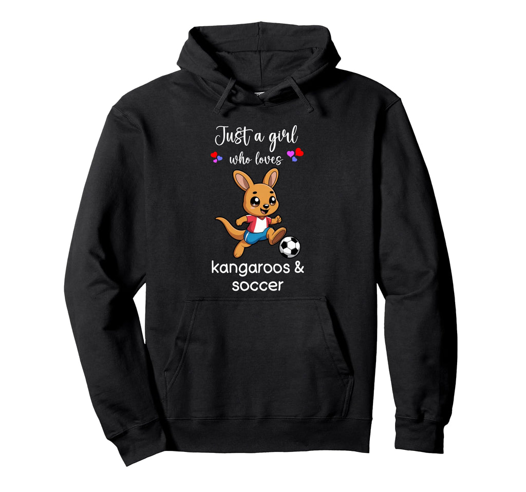 Kangaroo Soccer Kangaroo Soccer Hoodie - Casual Everyday Wear for Adults