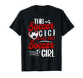 Soccer Gigi Loves Her Soccer Soccer T-Shirt - Aesthetic Graphic Unisex