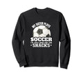 Soccer Siblings Soccer Player Sweatshirt - Trendy Graphic for Adults
