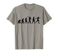 Human Evolution Soccer Male T-Shirt - Custom Art Print Men Women