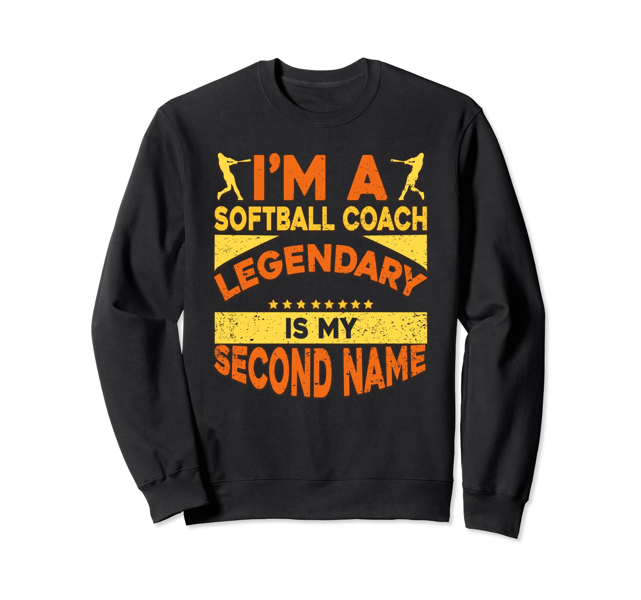 Softball Coach Training Trainer Sweatshirt - Unique Graphic Men Women