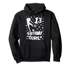13Th Birthday Soccer Player Gift 13 Year Old Hoodie - Graphic Print Unisex
