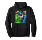 I Was 6 Now Im 7 Birthday Soccer Ball Hoodie - Graphic Print for Adults