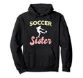 Soccer Sister Goalkeeper Soccer Goalie Hoodie - Aesthetic Graphic Unisex