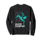 Soccer Champion Sweatshirt - Unique Graphic Unisex