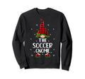 Matching Family Buffalo Plaid Soccer Sweatshirt - Custom Art Print Unisex