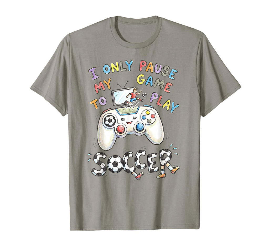 Funny Soccer Outfit Football Player T-Shirt - Custom Art Print Men Women