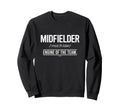 Football Midfielder Engine Team Sweatshirt - Casual Everyday Wear Unisex